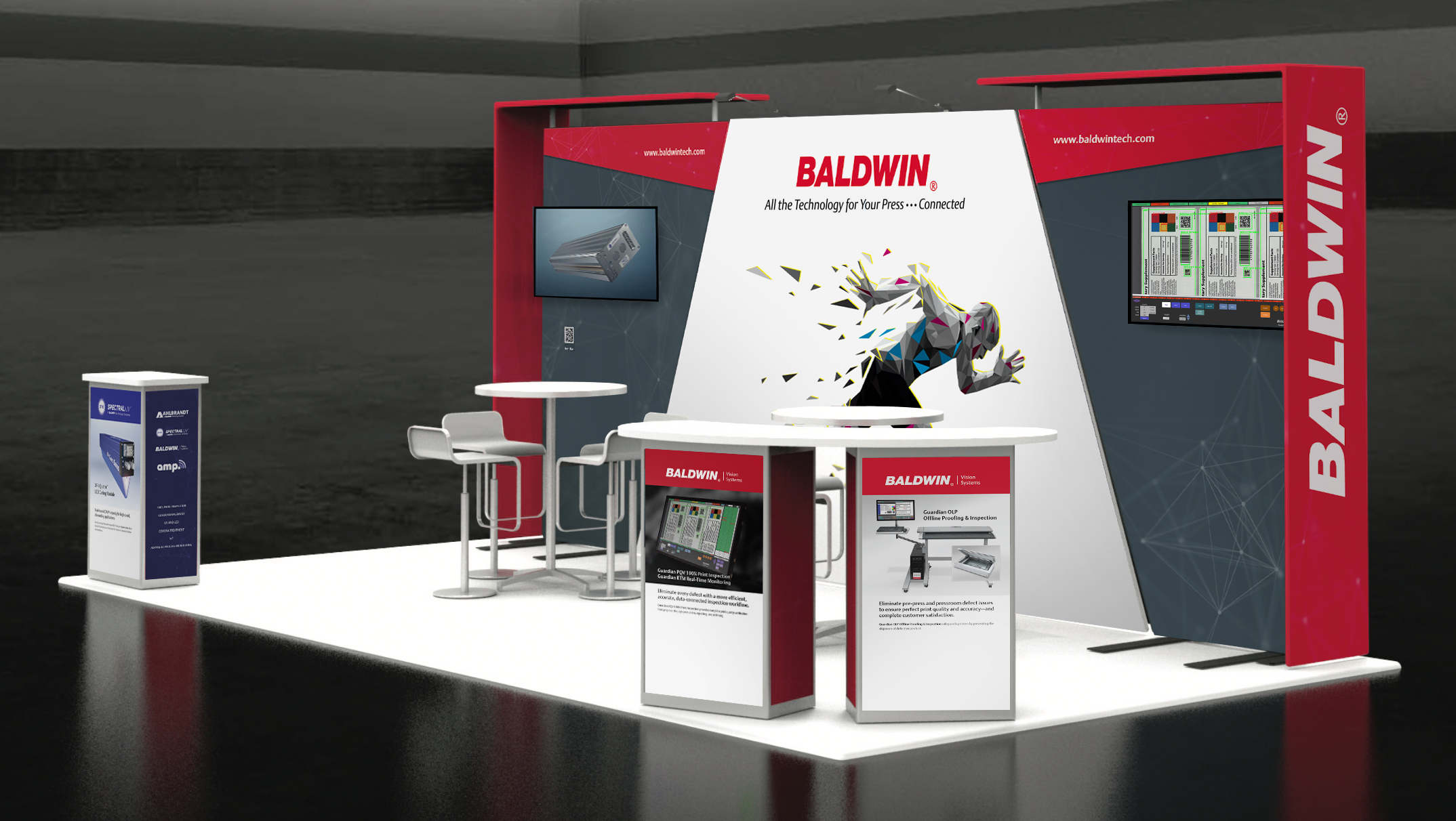 Label Congress 2021 - BVS booth mockup